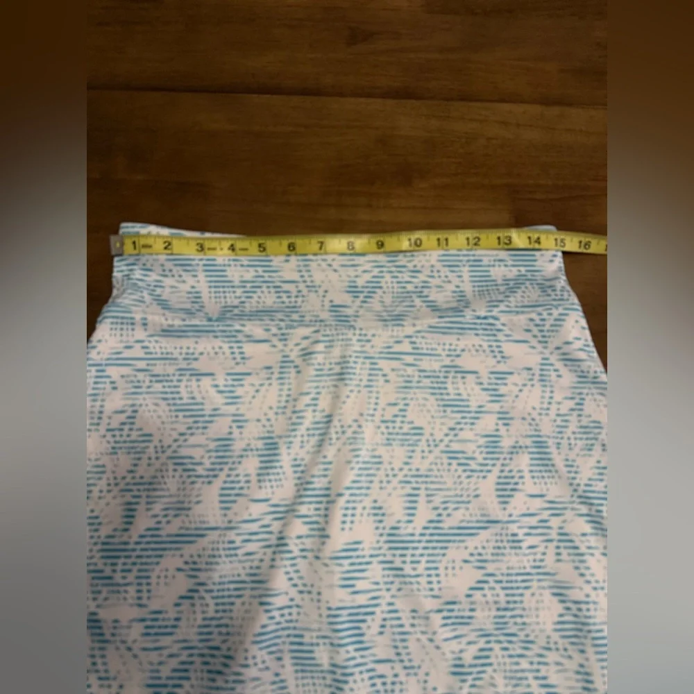 Callaway NWOT Women’s Golf Skort Blue & White Palm Tree Tennis Skort Size Small